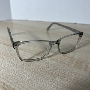 Warby Parker Brady M 165 Eyeglasses Sea Glass Grey Frames Only 53-17-145